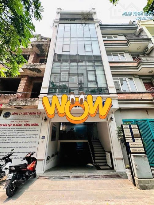 VẠN PHÚC HÀ ĐÔNG TÒA NHÀ VĂN PHÒNG 7 TẦNG THANG MÁY VỊ TRÍ ĐẮC ĐỊA KINH DOANH ĐẸP 80m 22 T