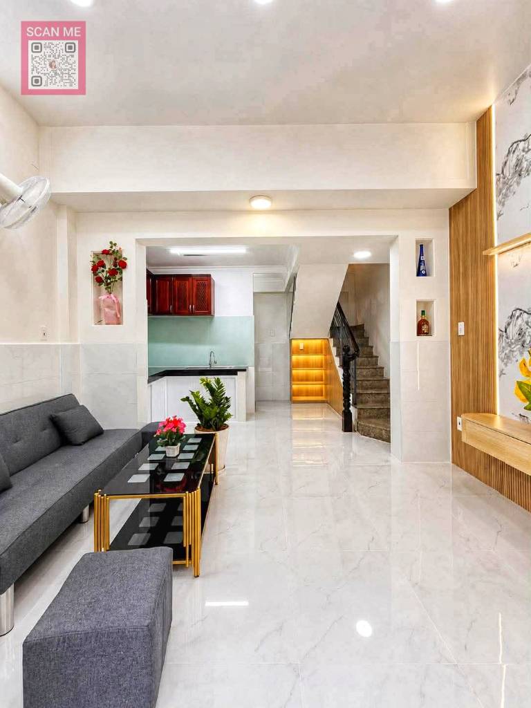 BÁN NHÀ PHAN VĂN TRỊ, BÌNH THẠNH, GẦN CÔNG VIÊN GIA ĐỊNH, CHỈ VÀI PHÚT ĐẾN SÂN BAY TÂN SƠN NHẤT