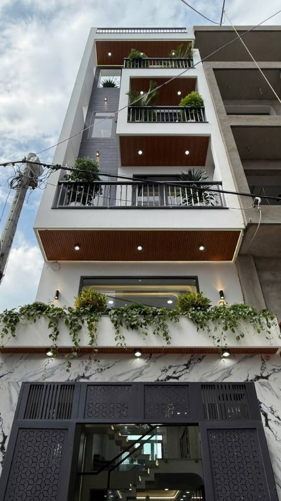 Bán nhà Thạnh Xuận 25 Quận 12, 62,1m2 diện tích sử dụng 245,6m2, nhà hoàn thiện giá 6,65 tỷ