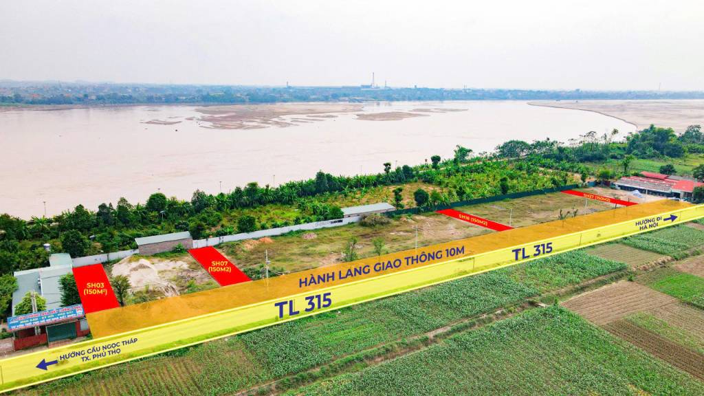 BÁN ĐẤT MẶT ĐƯỜNG TL315 PHÚ THỌ, PHÁP LÝ RÕ RÀNG, VỊ TRÍ VÀNG, TIỀM NĂNG DÀI HẠN