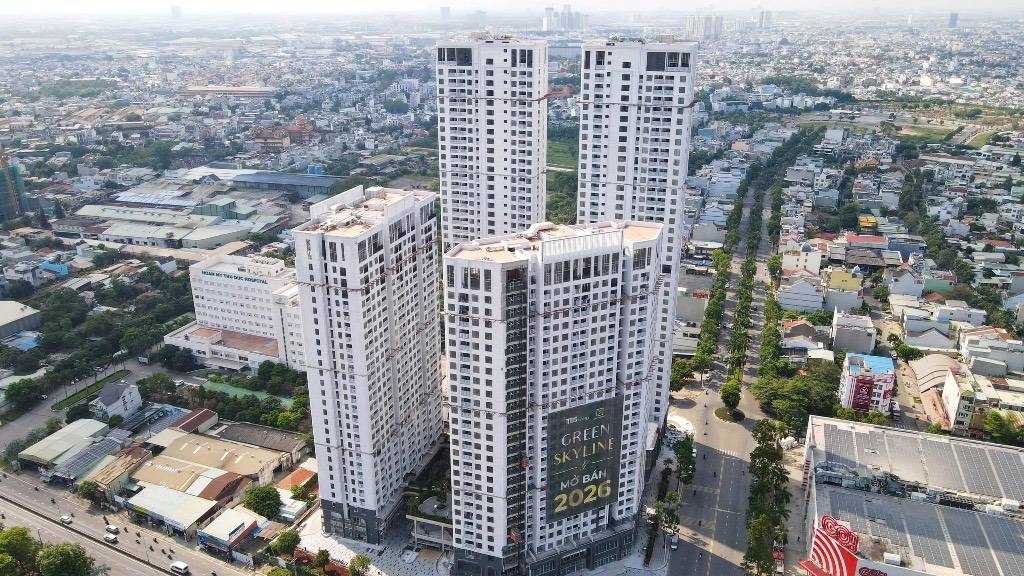 Mở bán căn hộ Green Skyline Phạm Văn Đồng đối diện GO giá ưu đãi từ chủ đầu tư