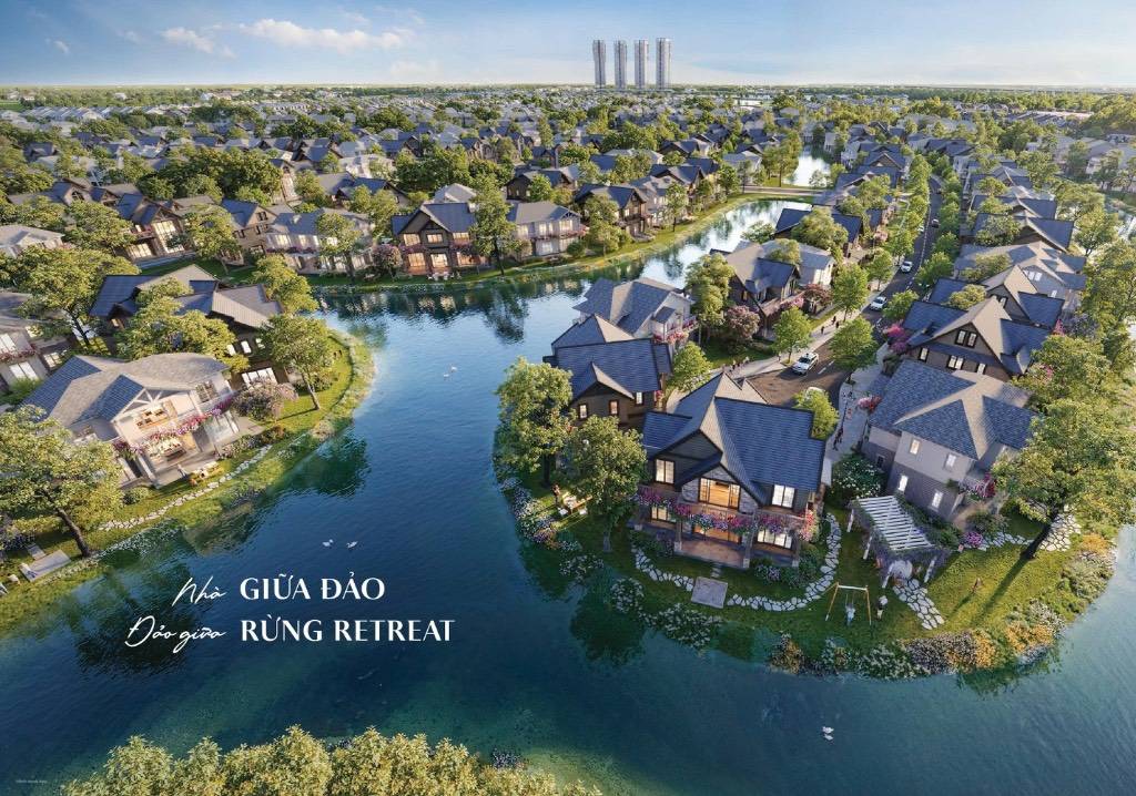 Mở bán nhà phố liền kề Eco Retreat Long An, 580m² khu nghỉ dưỡng giữa rừng chỉ 19 căn