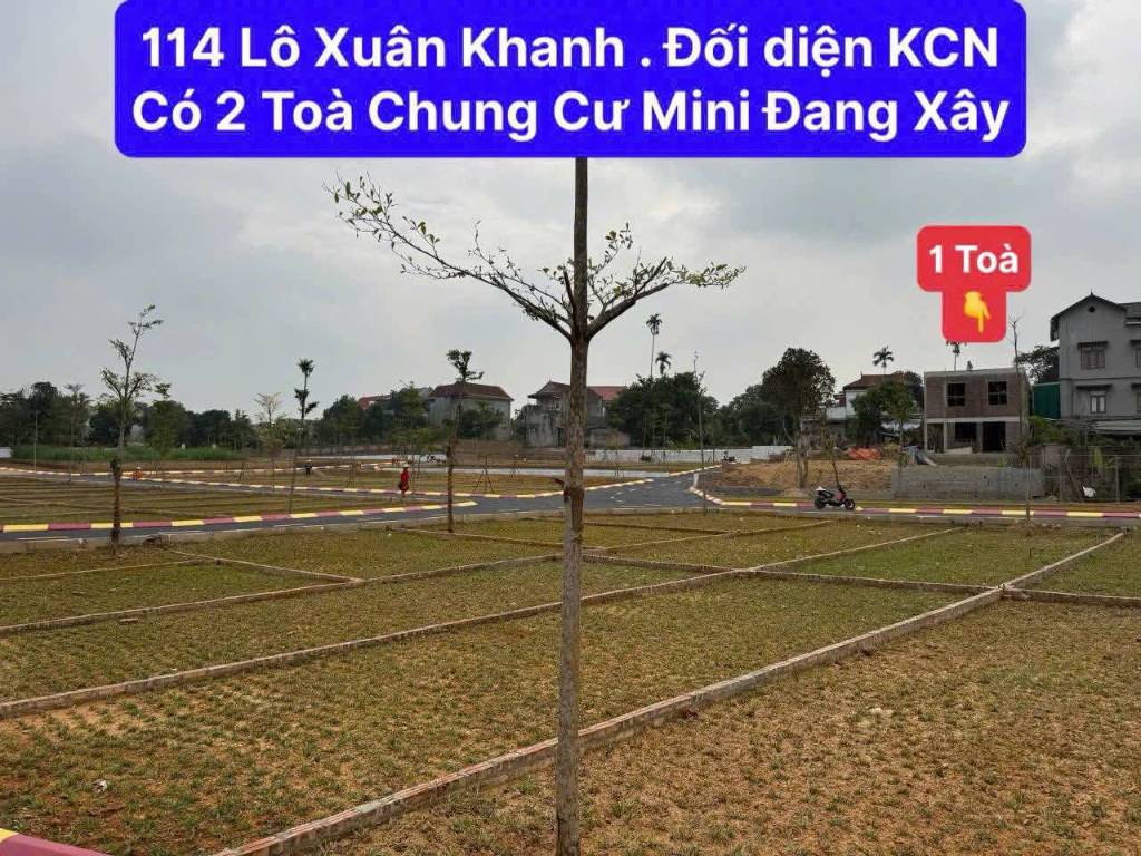 Bán đất nền Xuân Khanh Sơn Tây, DT 50m2 sổ đỏ chính chủ giá 1.7 tỷ