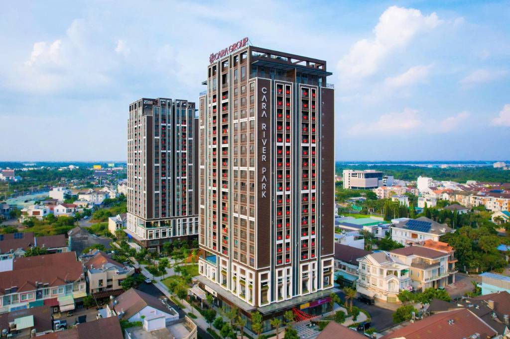 Bán căn hộ Cara River Park, trung tâm Cần Thơ, dt 70m2, nhà 2 phòng ngủ, giá 3,2 tỷ
