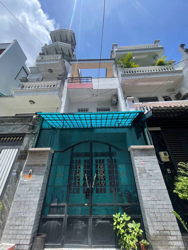 Nhà bán phạm văn chiêu Gò Vấp, 3 tầng hẽm xe hơi thông, giá 6,9 tỷ