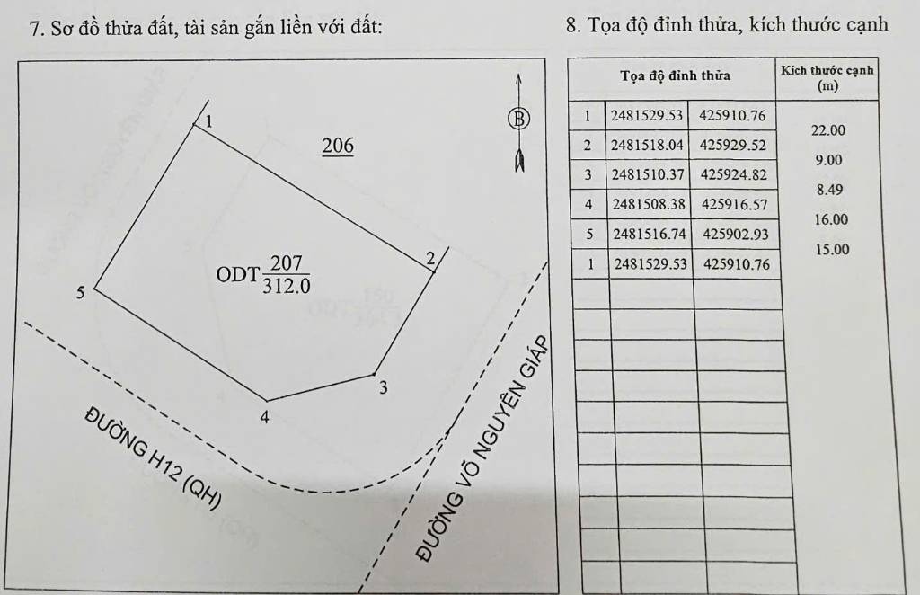 BÁN ĐẤT MẶT ĐƯỜNG VÕ NGUYÊN GIÁP, LÀO CAI, LÔ GÓC 312M2 GIÁ NÀO CŨNG BÁN