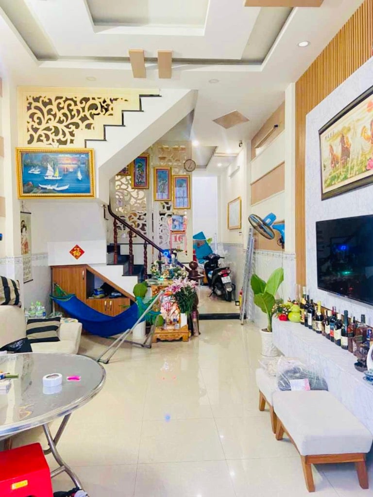 BÁN NHÀ 4 TẦNG TRƯƠNG ĐÌNH HỘI, PHÚ ĐỊNH QUẬN 8, XE HƠI ĐỖ CỬA, 3.8x13M CHỈ 6 TỶ 13