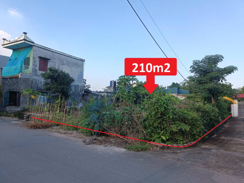 Cần tiền, bán gấp đất Giao Thủy, Nam Định, 210m2 sát KCN V-SIP, nhỉnh 1 tỷ