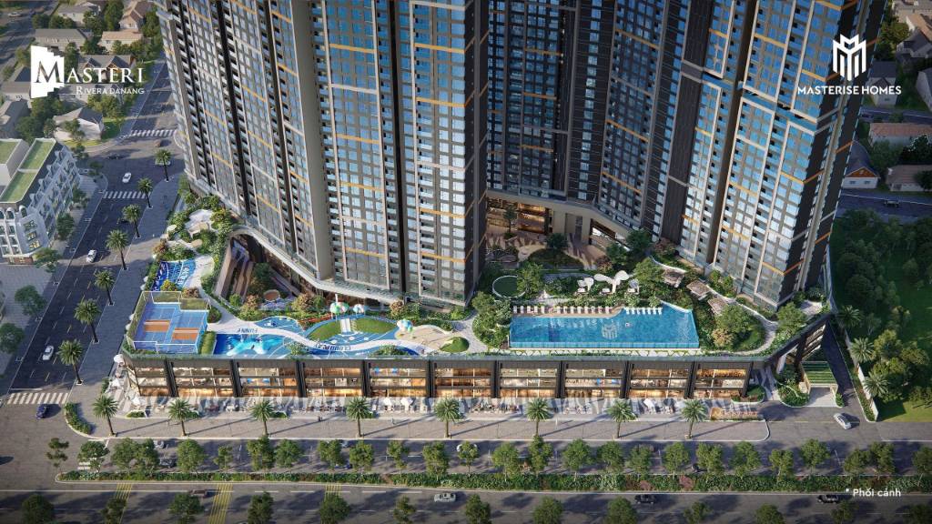 Hiếm, bán căn hộ 2PN Masterise Đà Nẵng, tầng cao view sông biển, giá tốt 5 tỷ