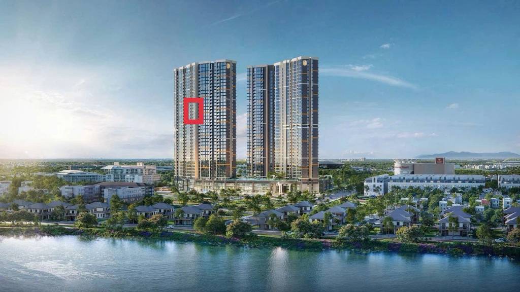 Bán căn hộ Masteri Rivera Đà Nẵng, 2PN tầng cao view pháo hoa, giá 5.2 tỷ