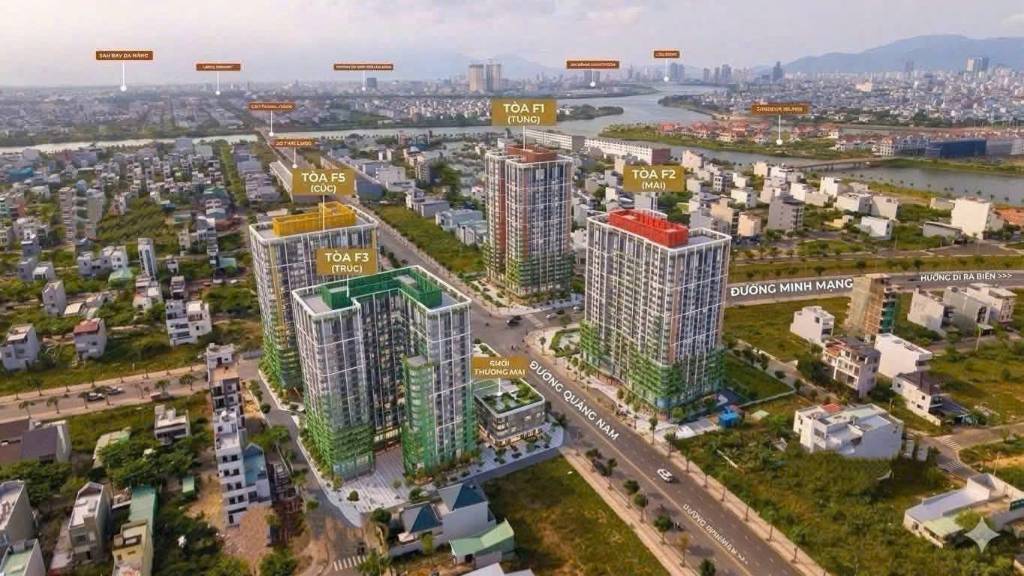 Bán căn hộ Sun FourS Đà Nẵng, DT 98m2 sân vườn 44,4m2 sổ đỏ lâu dài, giá 2,74 tỷ