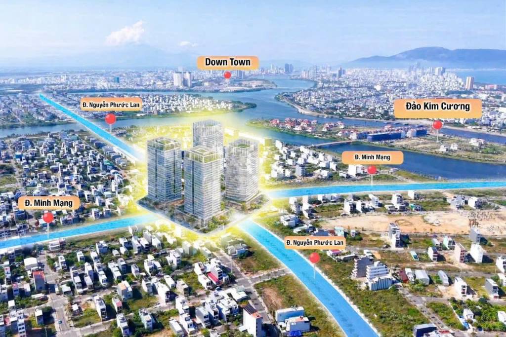 Bán căn hộ Sun FourS F2 Đà Nẵng, dt 35m2 1 phòng ngủ giá tốt đầu tư