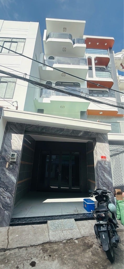 BÁN NHÀ 5 TẦNG AN DƯƠNG VƯƠNG, BÌNH TÂN, ĐƯỜNG 8M, NGANG 4,5x23M CHỈ 8 TỶ 7