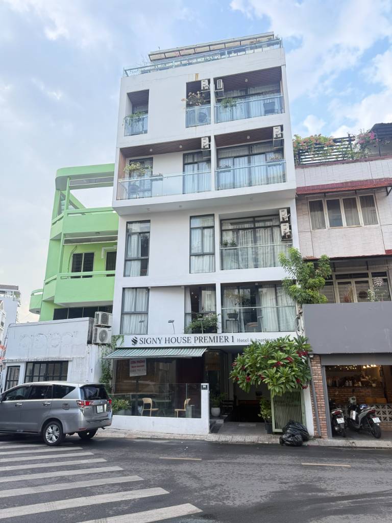 Bán tòa nhà CHDV Trần Quý Khoách, Quận 1, 8,2x17m hầm 5 tầng, HĐT 170 triệu/tháng
