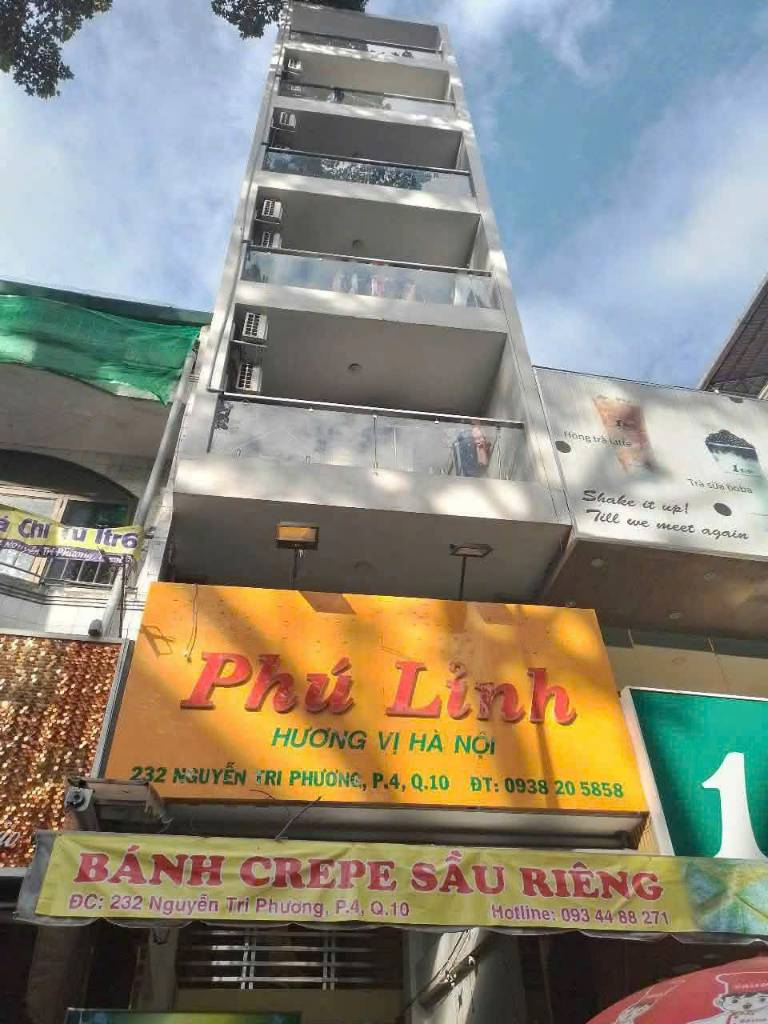 Bán tòa nhà căn hộ Nguyễn Tri Phương Quận 10, dt 82m2 hầm 5 lầu giá 33 tỷ