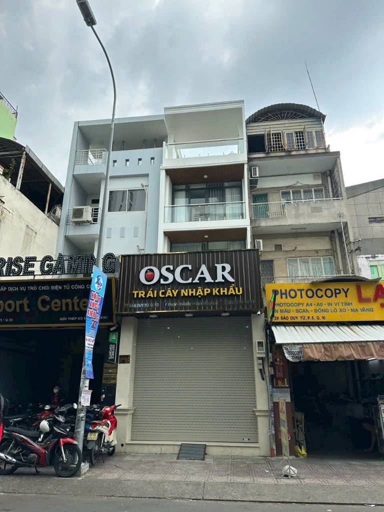 Bán nhà mặt tiền Đào Duy Từ Quận 10, dt 111m2 4 tầng thang máy giá 33 tỷ