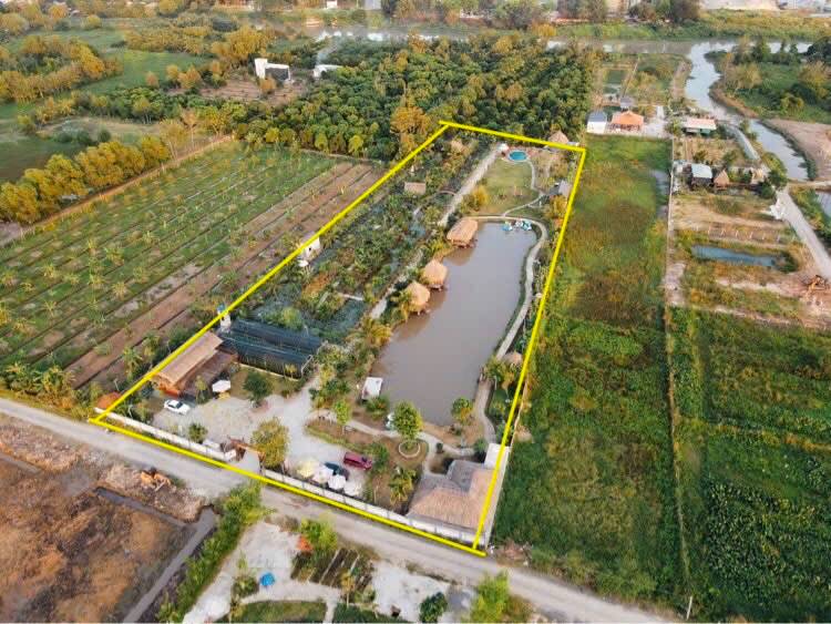 Bán đất An Điền, Bến Cát, gần 10.000m2 có 300m2 thổ cư, giá 22 tỷ