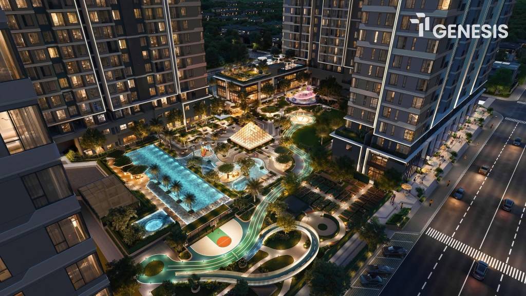 Bán căn hộ TT Genesis, Nhà Bè, 95m2 3PN, liền kề Phú Mỹ Hưng, giá 6,4 tỷ