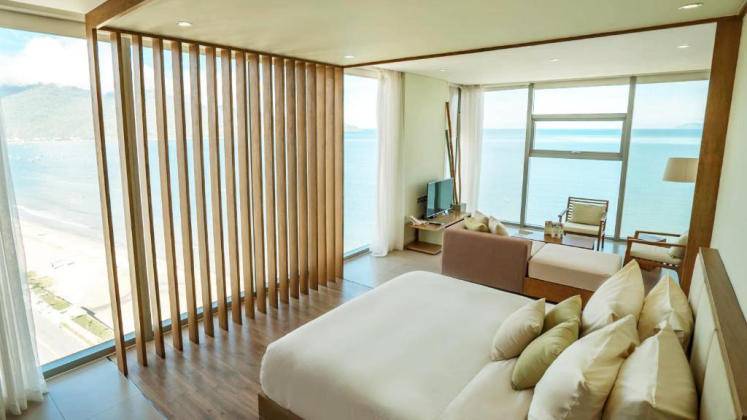 Căn hộ Fusion Suites 2PN view trực diện biển mặt tiền Võ Nguyên Giáp, có sổ