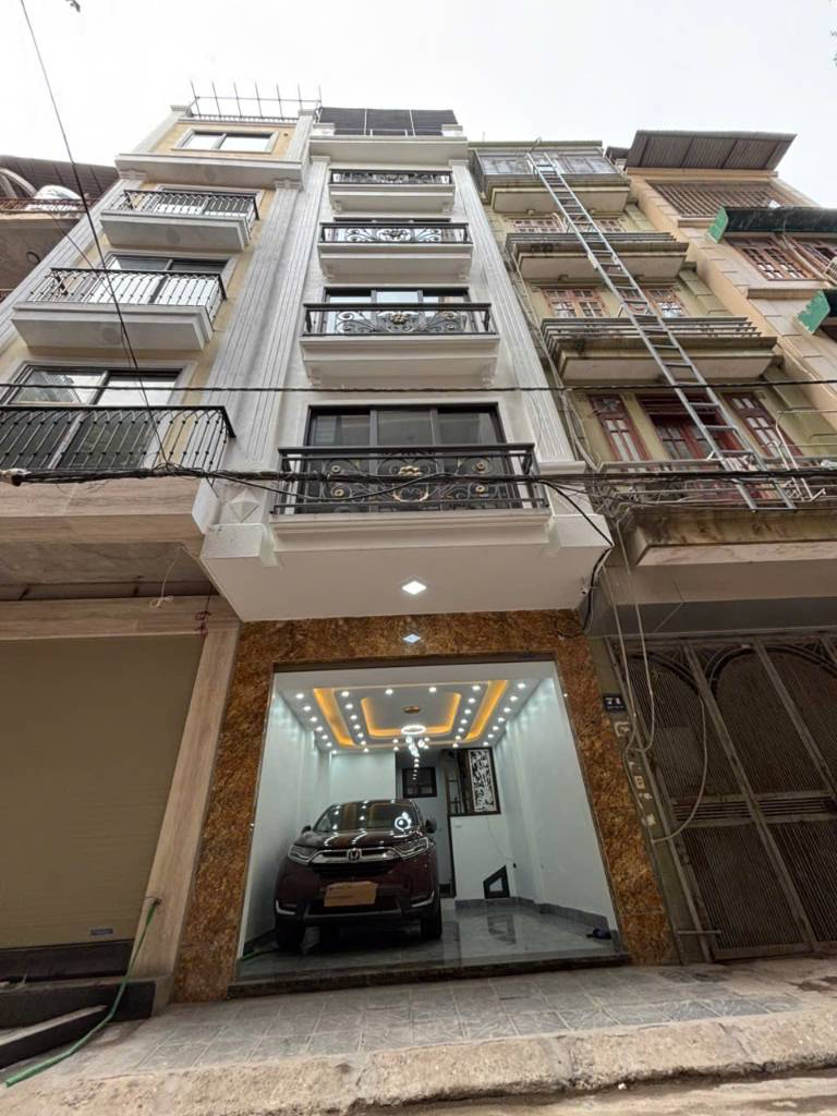 Bán nhà Hoàng Quốc Việt Cầu Giấy, phân lô ô tô, 7 tầng thang máy, xây mới, an sinh đỉnh, giá 16 tỷ