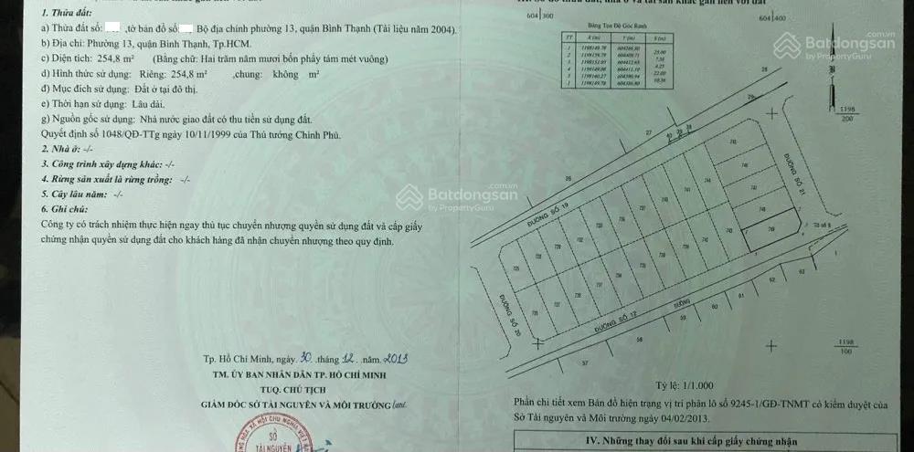 Bán đất biệt thự 504m2 góc 2 mặt tiền bình lợi view sông sài gòn (85triệu/m2)