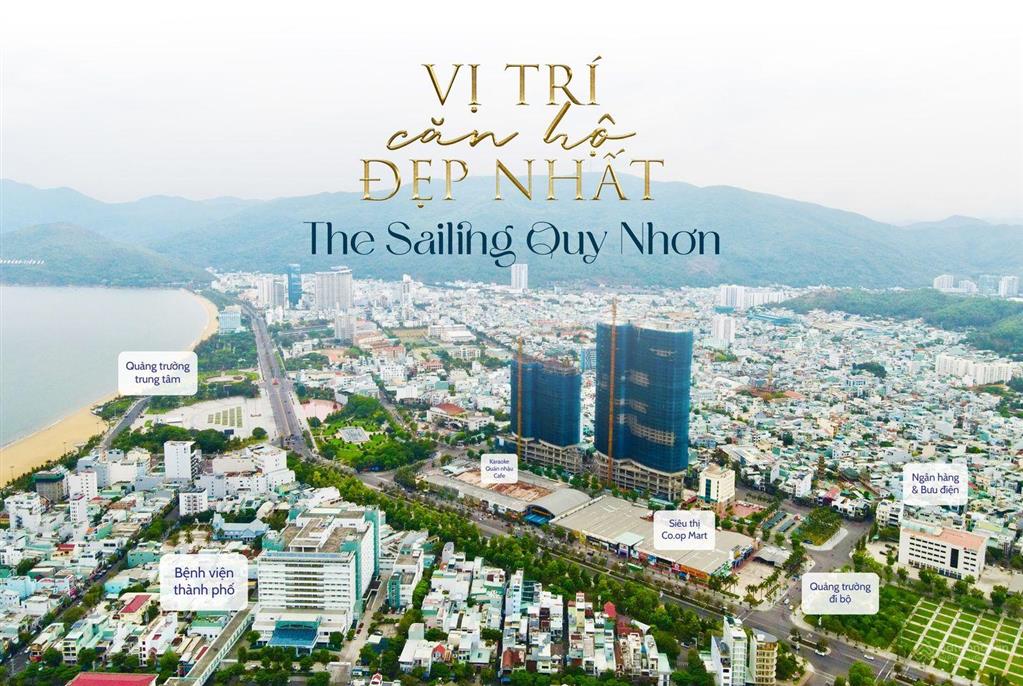2,9 tỷ căn 2pn the sailing 3 suất nội bộ giá rẻ nhất thị trường. bàn giao tháng 9/2026