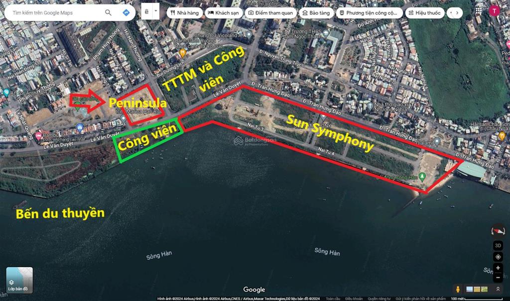 Siêu phẩm bán căn hộ 2 phòng ngủ 62,8m2 tầng 18, view trực diện sông hàn, tt đà nẵng