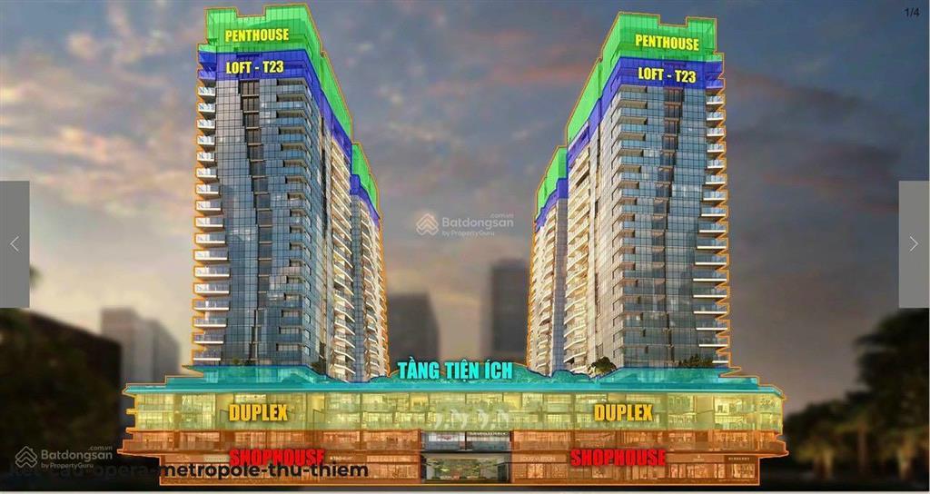 Nắm giỏ hàng nhiều căn the opera metropole thủ thiêm đẹp, giá tốt thị trường