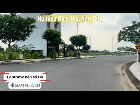 Đất nền sổ đỏ Biên Hoà New City 100m2, sát trường học, sát trục 24m trung tâm