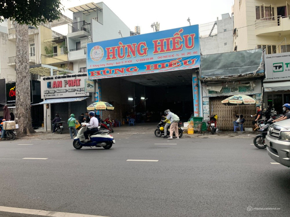 MẶT TIỀN HÙNG VƯƠNG Q10 – NGANG 8.6M – CÓ HẺM SAU – 49,5 TỶ