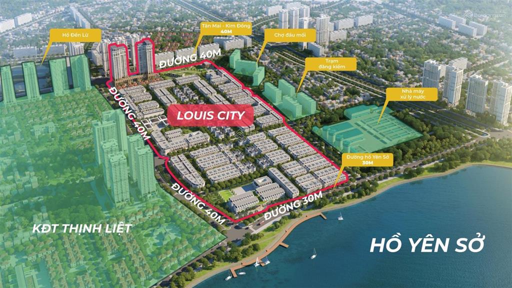 Độc quyền bán căn đẹp nhất nhì dự án louis hoàng mai, đường to kinh doanh đỉnh. 0985 244 ***