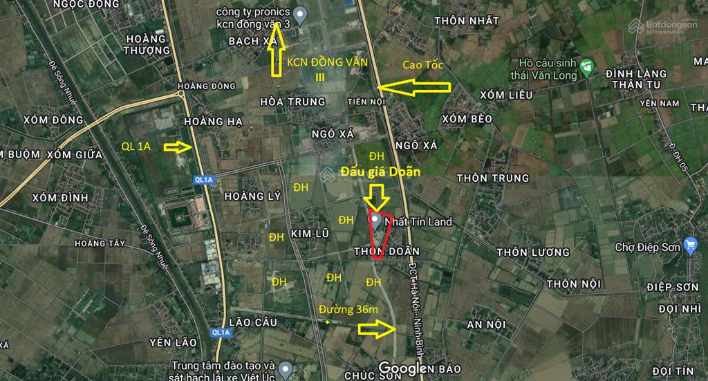 Ngoại giao vip giá 31tr/m2, khu dân cư thôn doãn, tiên ngoại, phủ lý, sát cạnh sun urban hà nam