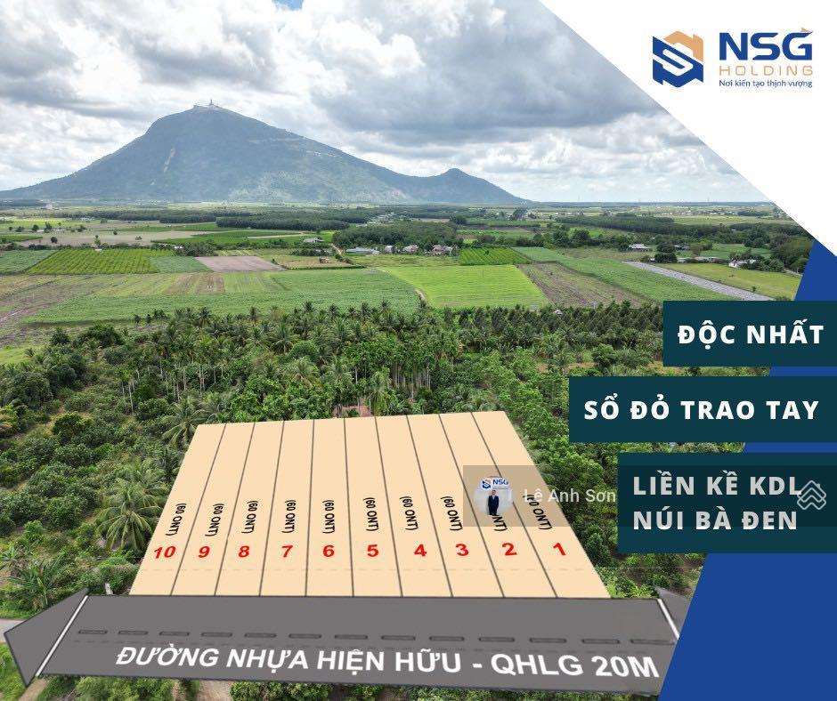 Chính chủ cần bán lô tại khu du lịch núi bà đen. suối đá, dương minh châu tây ninh 0985 901 ***
