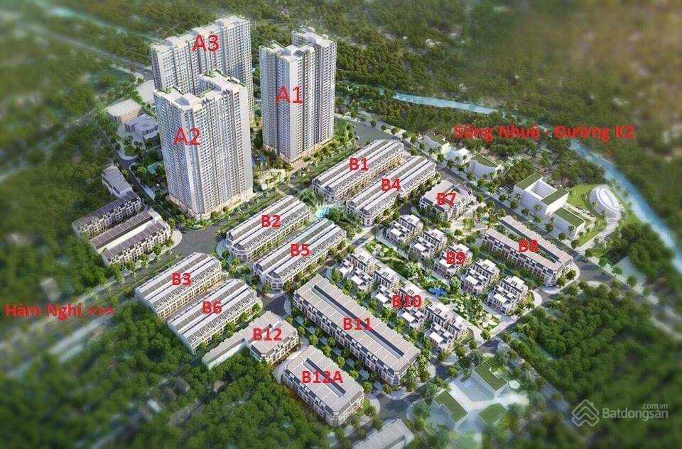 Bán lô góc biệt thự mặt hàm nghi vinhomes gardenia, 430 triệu/m2. ngay 0981 978 ***