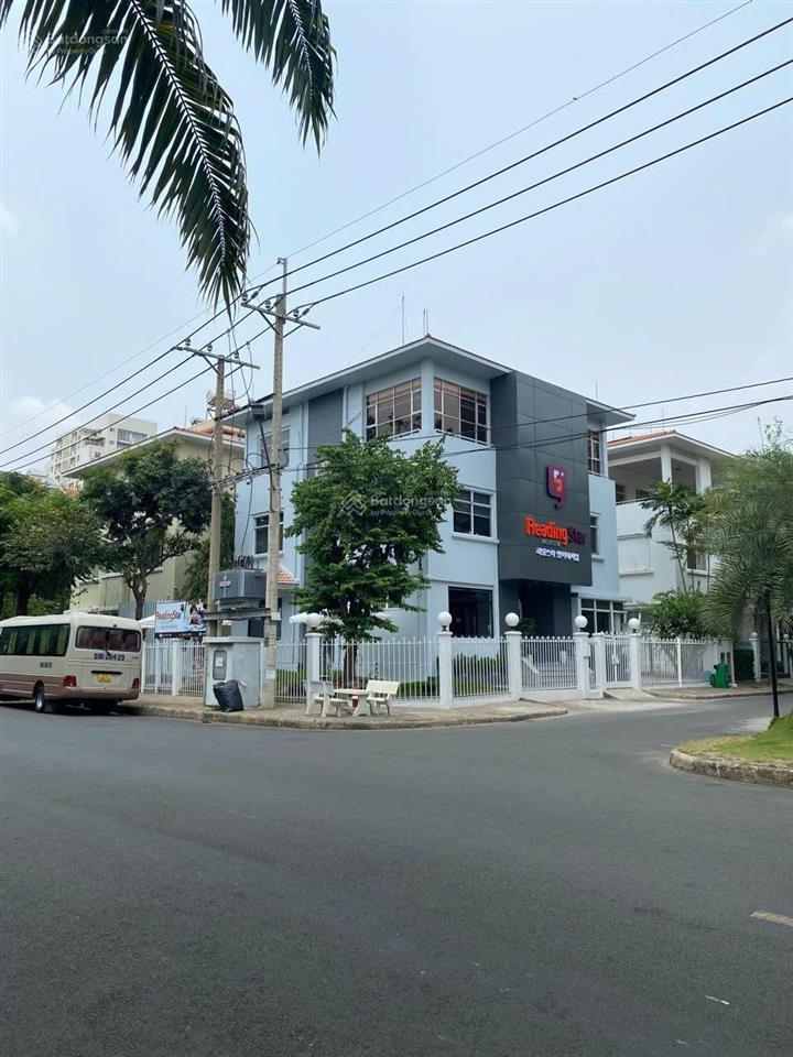 Bán biệt thự đơn lập góc 2 mặt tiền khu mỹ kim 2 phú mỹ hưng, q7. dt 320m2, giá 170 tỷ
