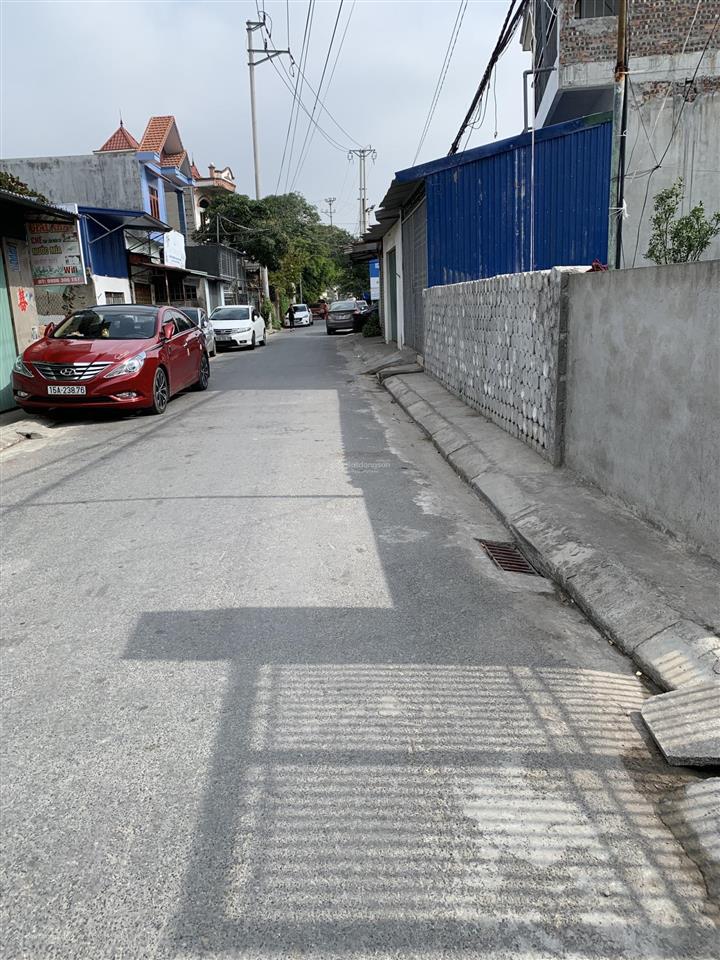Bán đất giá cạnh tranh mặt đường 6m tdp mỹ tranh, phường an dương, hải phòng
