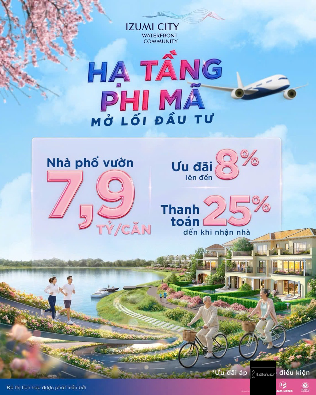 Nhà Phố Izumi Canaria chỉ 69tr/m2 sở hữu ngay nhà và đất khu compound cao cấp
