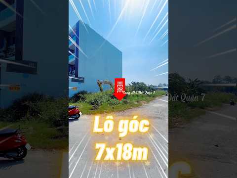 Bán gấp đất 7m dài 18m lô góc KDC ven sông Phú Mỹ - Phạm Hữu Lầu