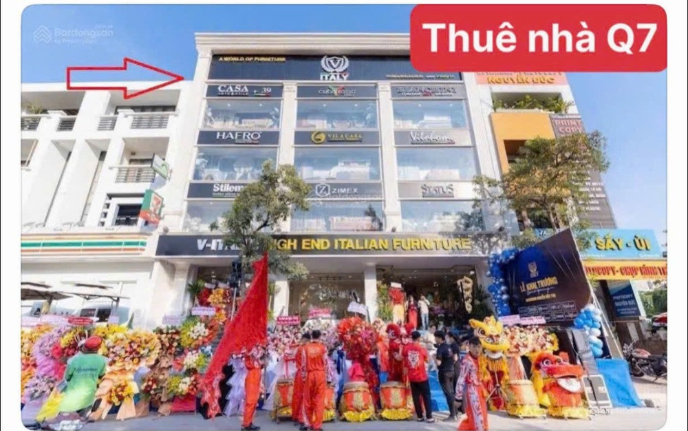 Cho thuê nhà mặt tiền đường số 1 khu dân cư Kim Sơn, Quận 7