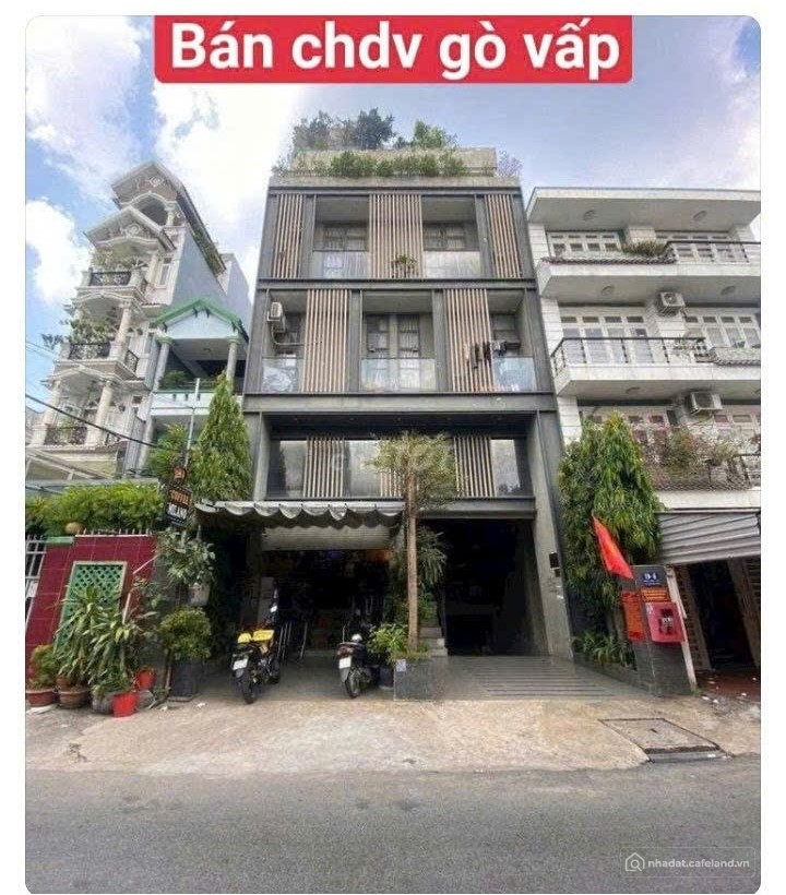 Bán tòa nhà CHDV + văn phòng mặt tiền Nguyễn Du, Gò Vấp