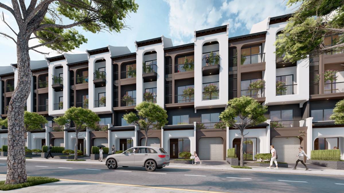 Bán shophouse Hòa Lạc Metro City 160m2 mặt tiền 8m