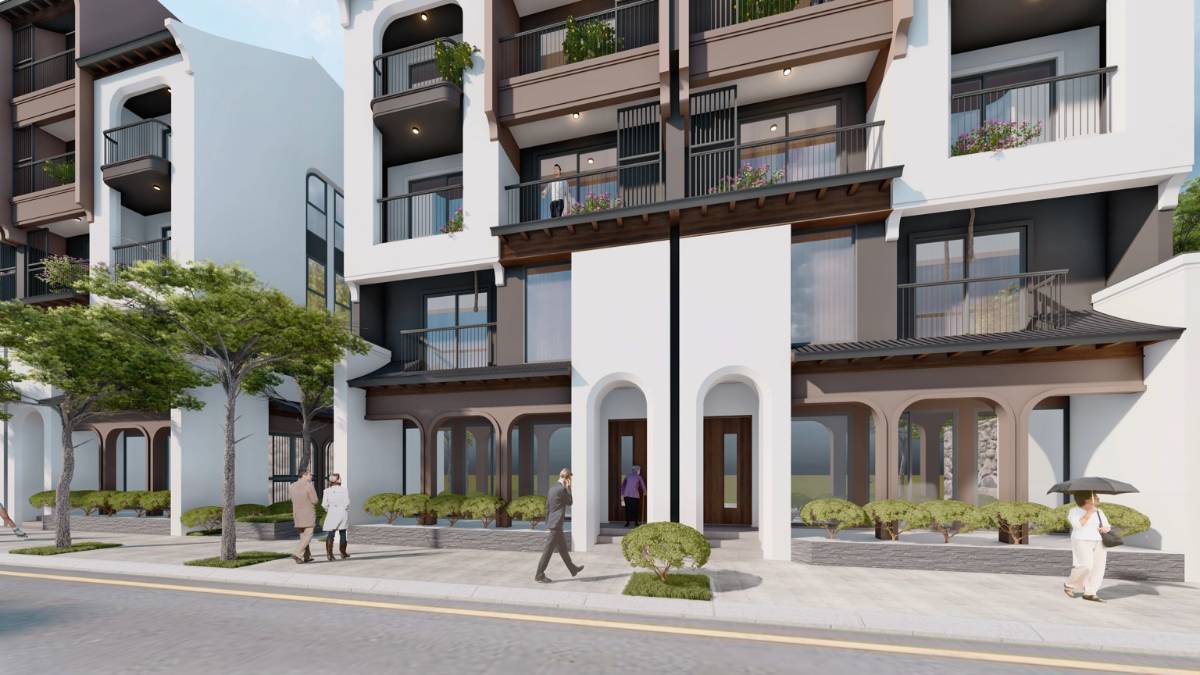 Bán shophouse liền kề biệt thự Hòa Lạc Metro City 160m2 vị trí trung tâm