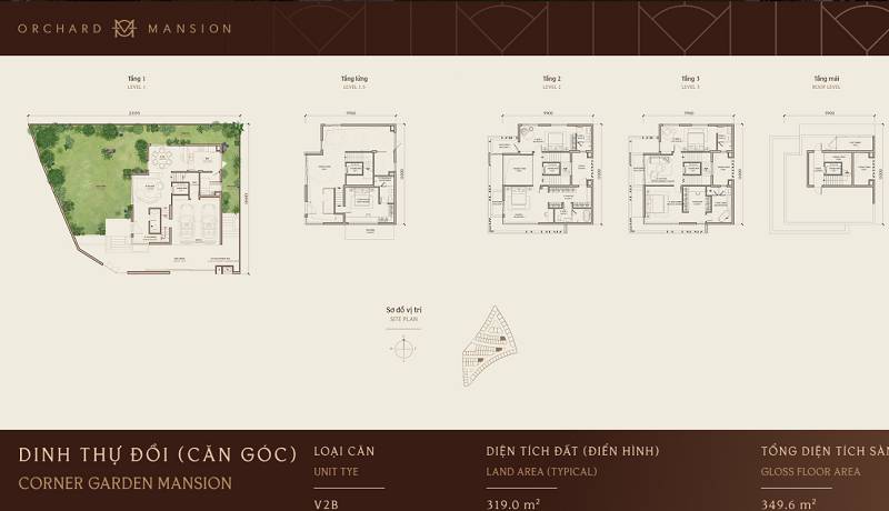 Căn Orchard Mansion Sycamore compound cao cấp