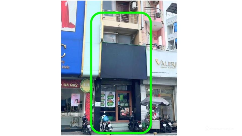 Cho Thuê Mặt Bằng + Lầu 1 341 Hai Bà Trưng Q3 (đối diện chợ Tân Định)