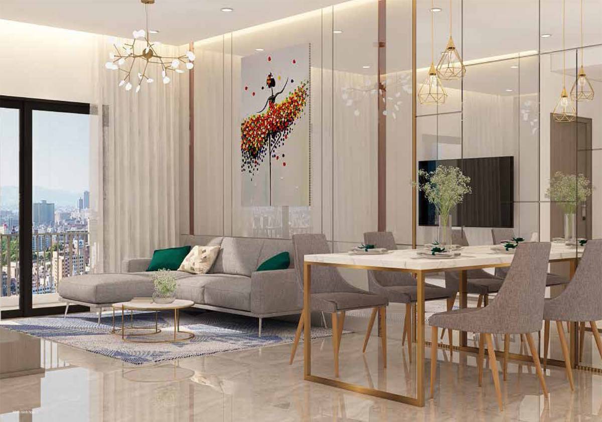 Bán căn hộ Saigon Asiana 70m2 2PN 2WC full nội thất giá 1,6 tỷ