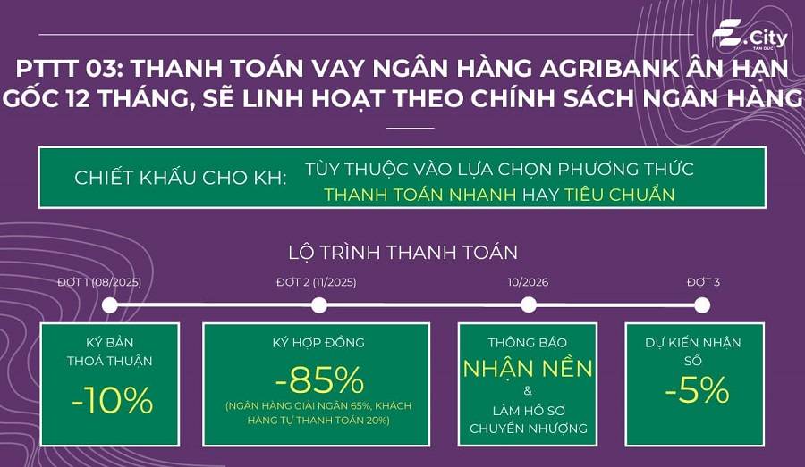 Lô đất An Khang E-City Tân Đức, mặt tiền đường lớn, kinh doanh ngay