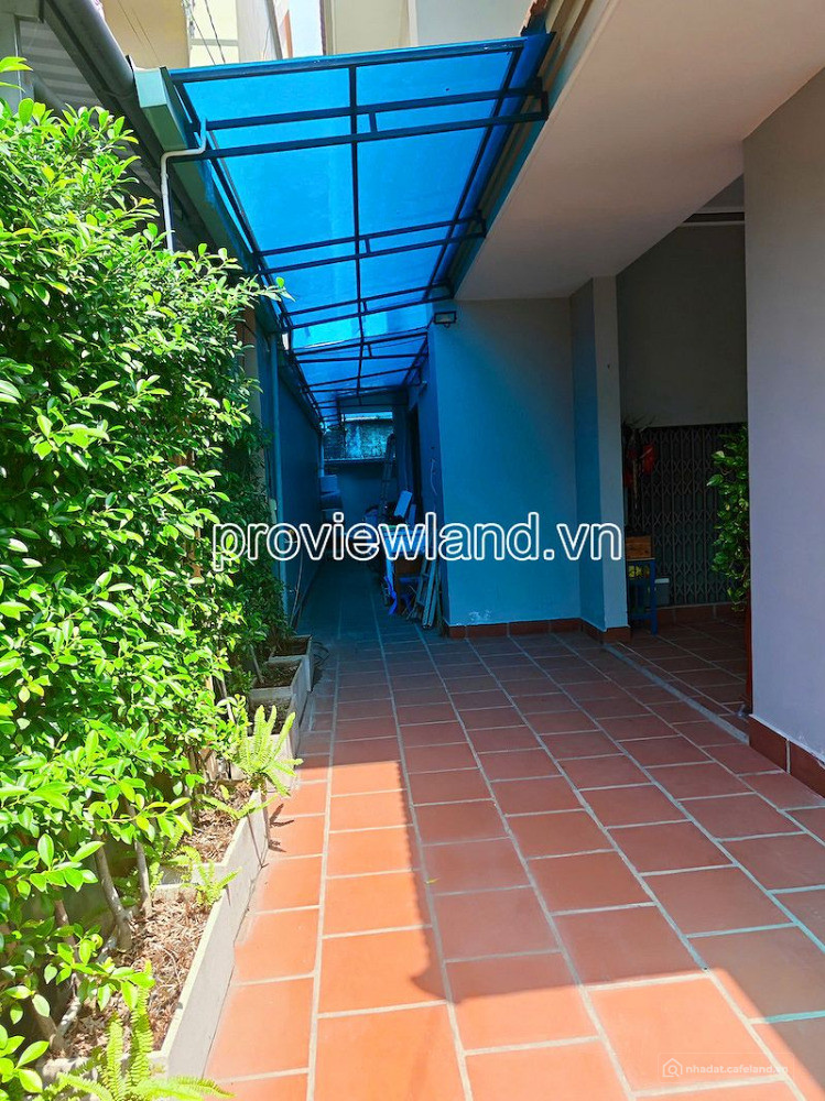 Bán biệt thự hẻm Nguyễn Ư Dĩ, Thảo Điền, 340m2, ngang 19m, 2 tầng, 4PN