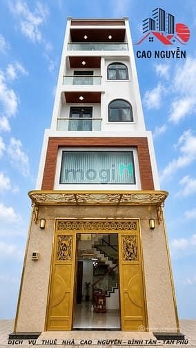 Biệt thự: Nhà 5 tầng 5 phòng 5wc 5 máy lạnh, Đường Hương Lộ 2, Hẻm rộng