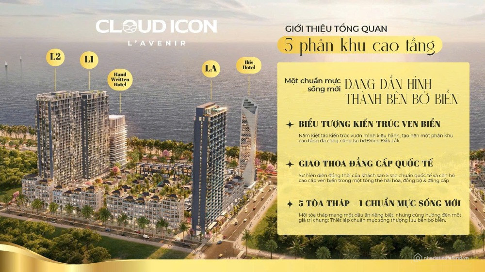 L'Avenir tuyệt tác căn hộ chạm biển-biểu tượng cao tầng ven biển đầu tiên ĐăkLăk