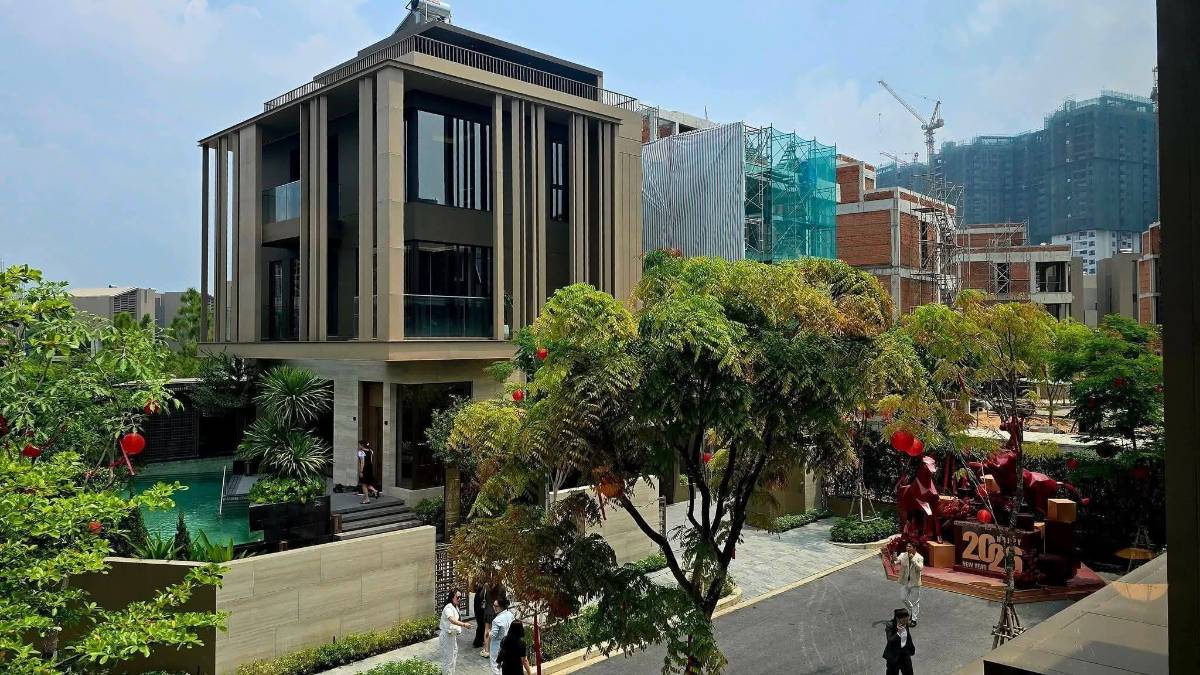 Tuyệt tác kiến trúc Hillside Mansion DV13-5 - Nơi giao hòa hoàn hảo giữa thiên nhiên và tiện ích 5 sao